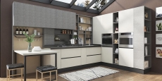�stanbul L Mutfak Dolab� Modelleri